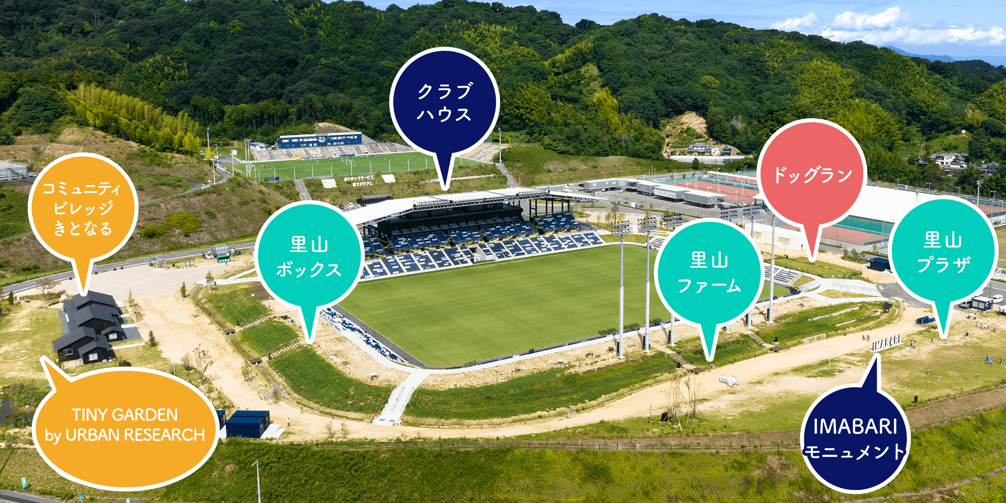 里山全景